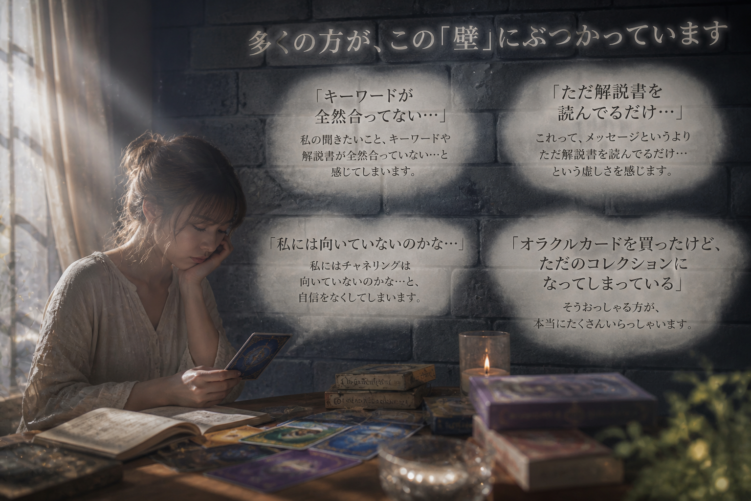 オラクルカードが読めない｜解説書