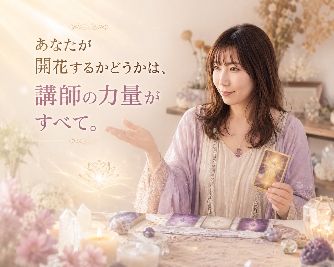 スピリチュアル能力開花｜チャネリング講座｜オラクルカード講座